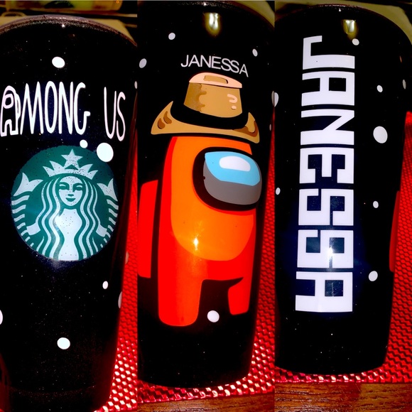 Venti Starbucks cup custom theme among us